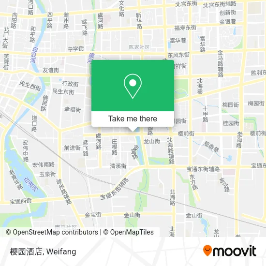 樱园酒店 map
