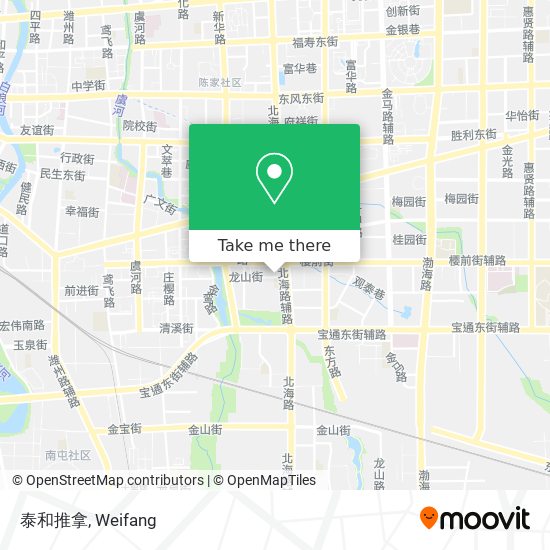 泰和推拿 map