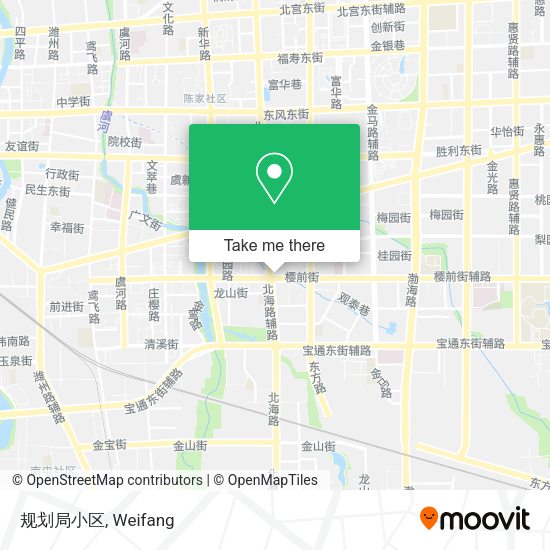 规划局小区 map