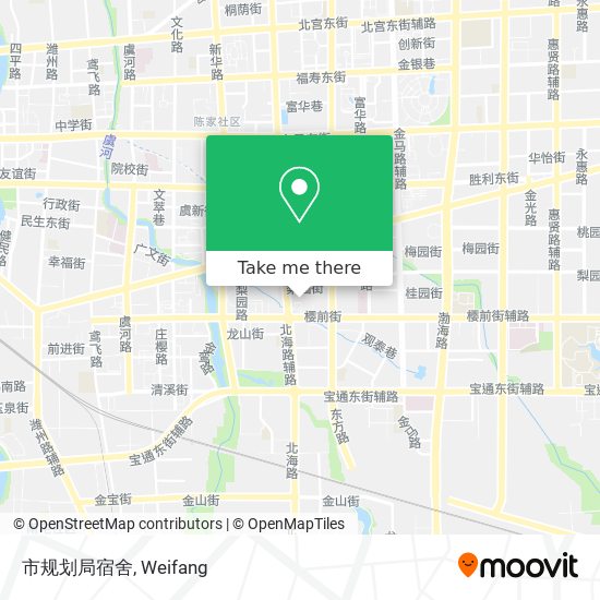 市规划局宿舍 map