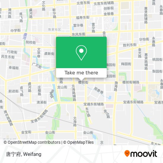 唐宁府 map