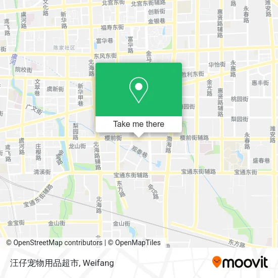 汪仔宠物用品超市 map