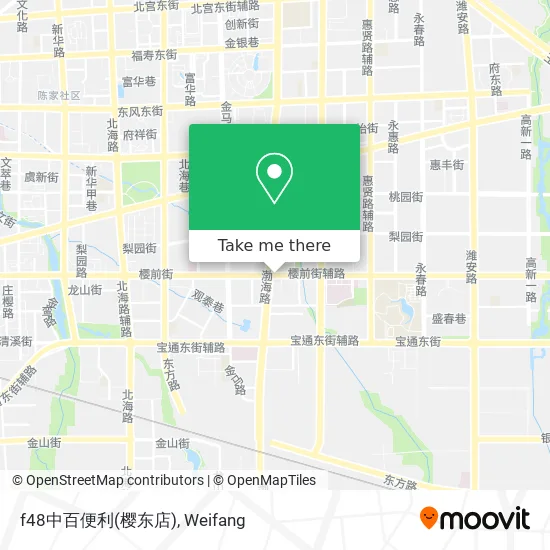 f48中百便利(樱东店) map