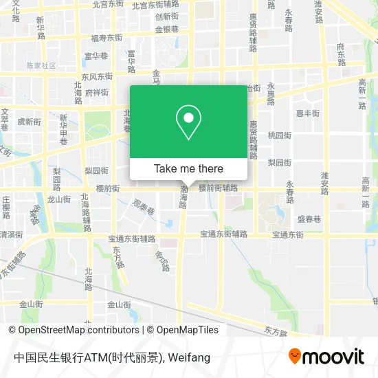 中国民生银行ATM(时代丽景) map