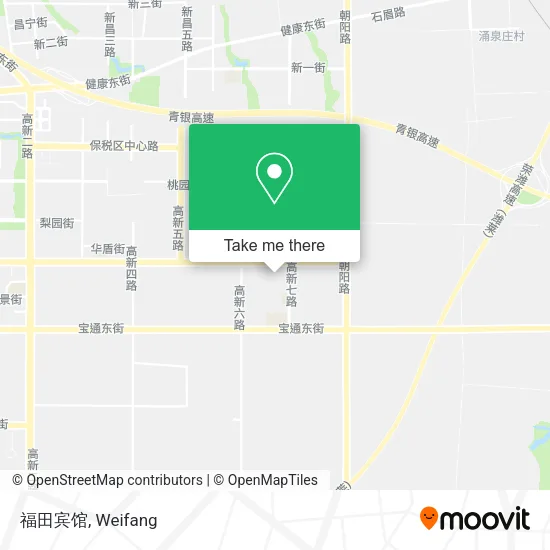 福田宾馆 map