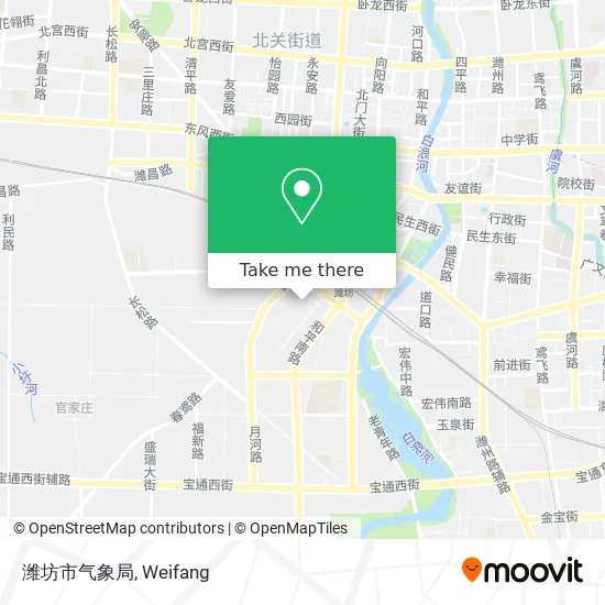 潍坊市气象局 map