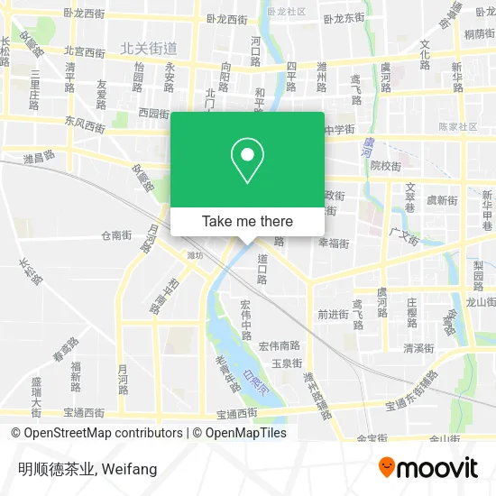 明顺德茶业 map