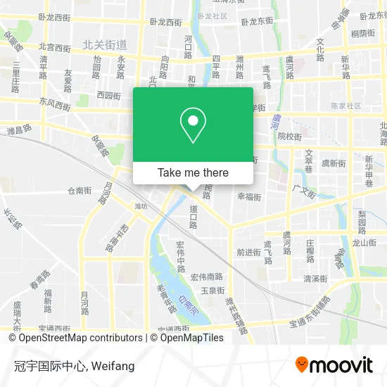 冠宇国际中心 map