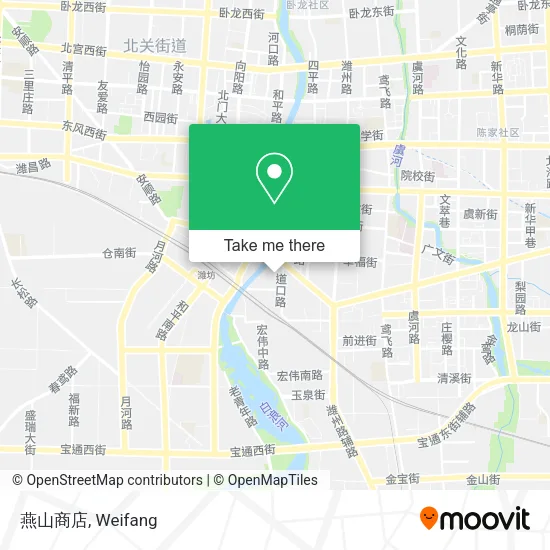 燕山商店 map