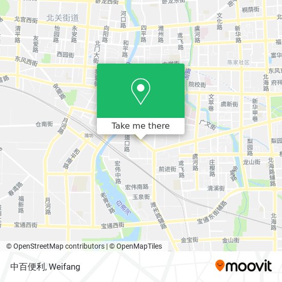 中百便利 map
