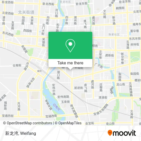 新龙湾 map