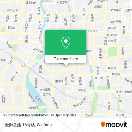 金御皇廷-16号楼 map