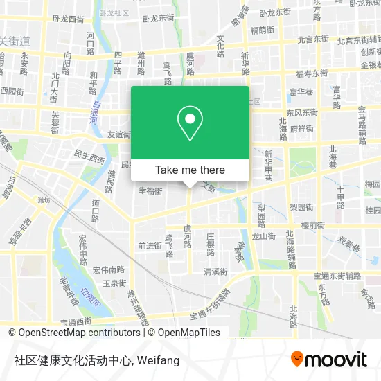 社区健康文化活动中心 map
