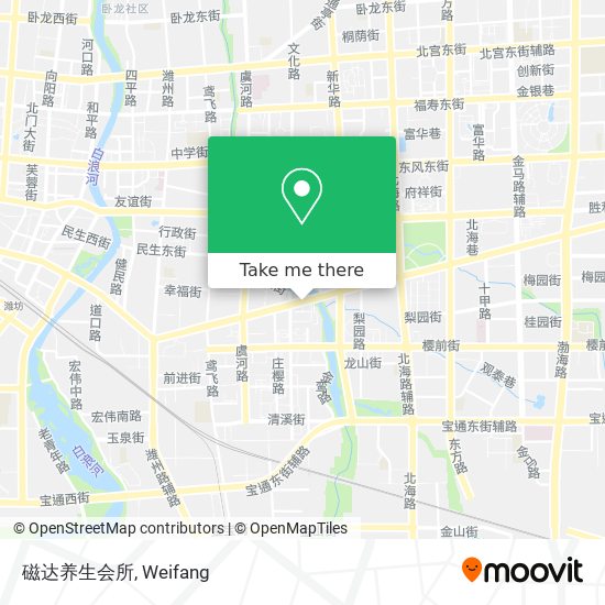 磁达养生会所 map