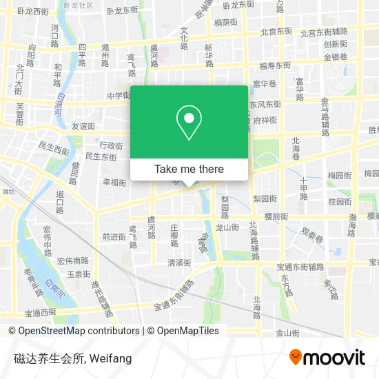 磁达养生会所 map