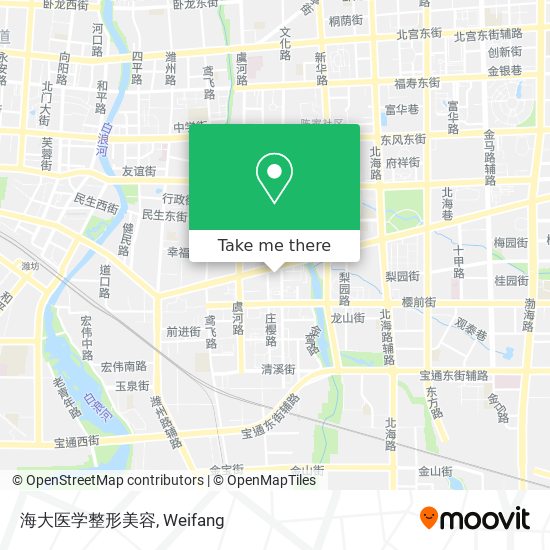 海大医学整形美容 map