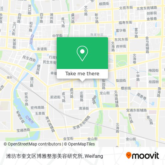潍坊市奎文区博雅整形美容研究所 map