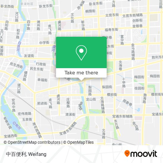 中百便利 map