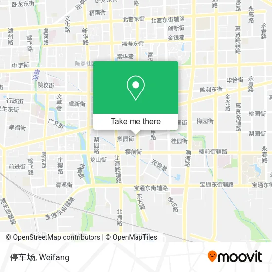 停车场 map