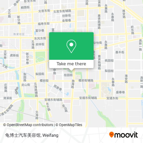 龟博士汽车美容馆 map