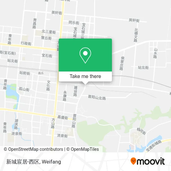 新城宸居-西区 map