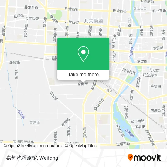 嘉辉洗浴旅馆 map
