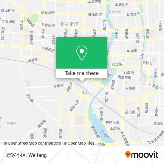 康家小区 map