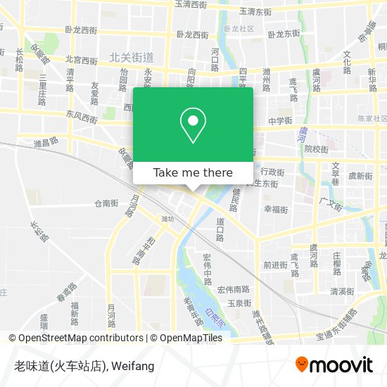 老味道(火车站店) map