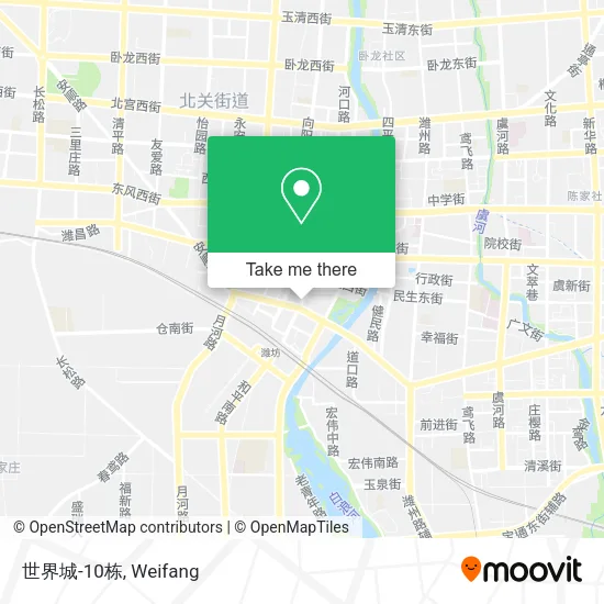 世界城-10栋 map