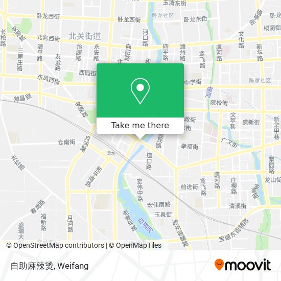 自助麻辣烫 map