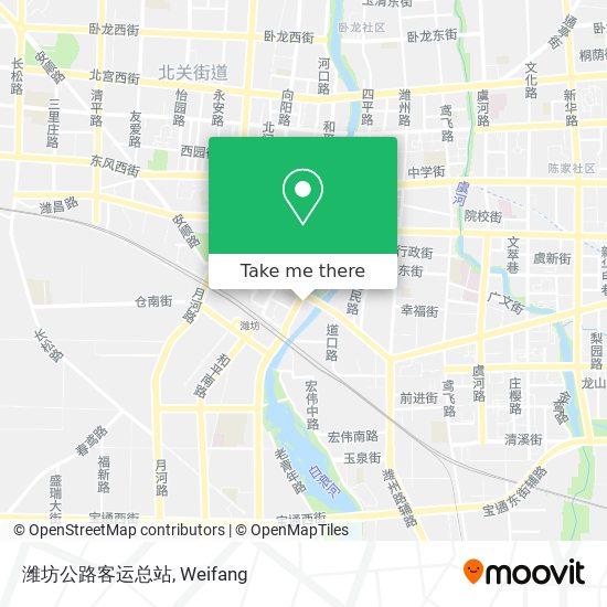 潍坊公路客运总站 map