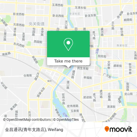 金昌通讯(青年支路店) map