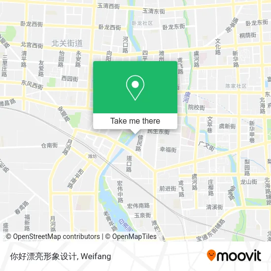 你好漂亮形象设计 map