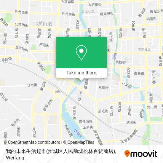 我的未来生活超市(潍城区人民商城松林百货商店) map