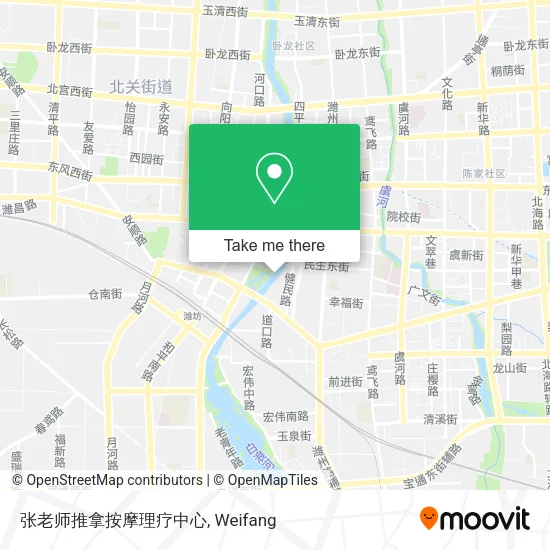张老师推拿按摩理疗中心 map