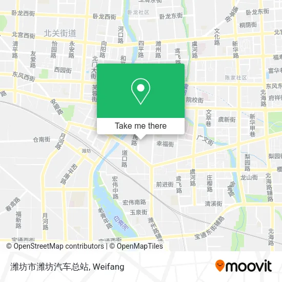 潍坊市潍坊汽车总站 map