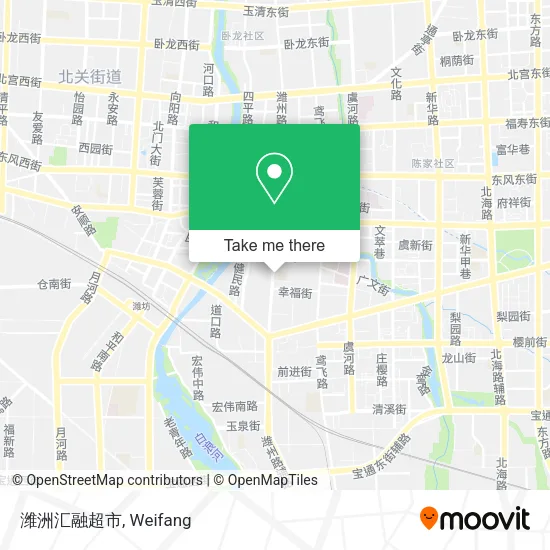 潍洲汇融超市 map