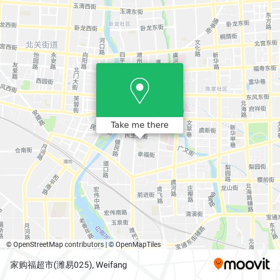 家购福超市(潍易025) map