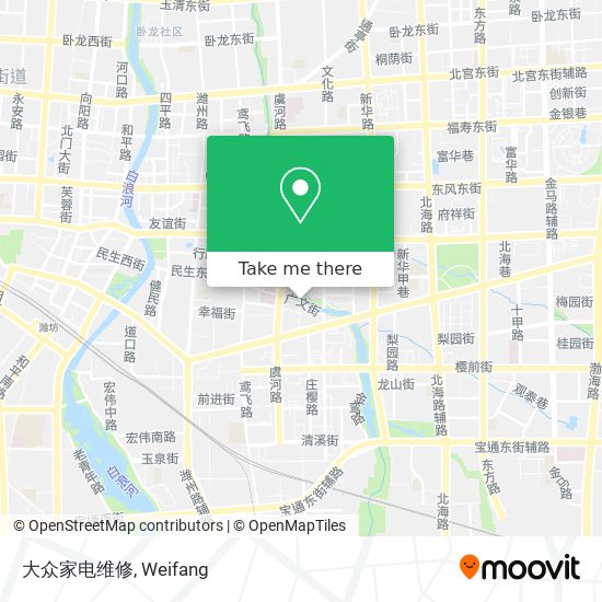 大众家电维修 map