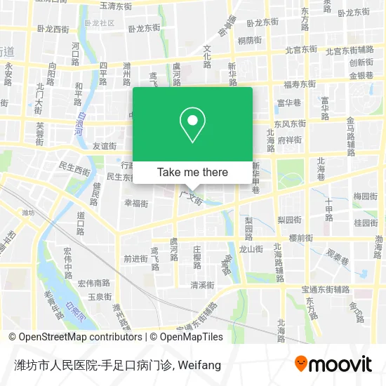 潍坊市人民医院-手足口病门诊 map