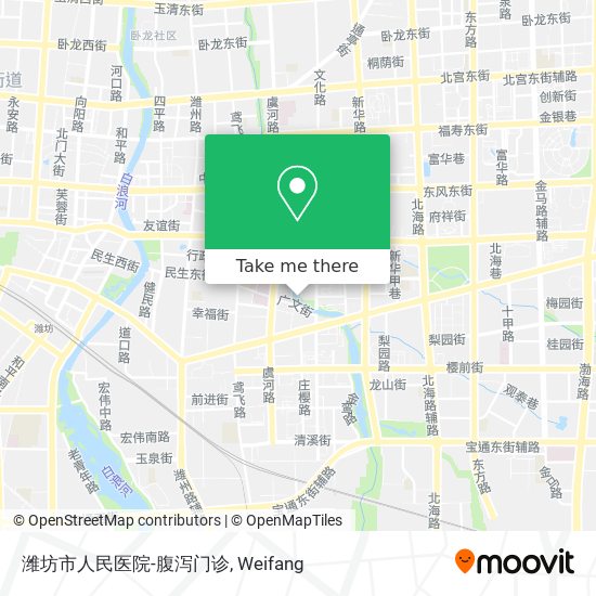 潍坊市人民医院-腹泻门诊 map