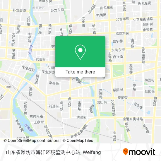 山东省潍坊市海洋环境监测中心站 map