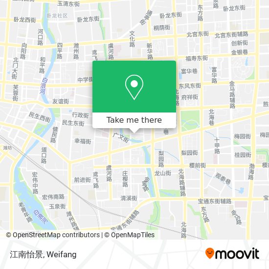 江南怡景 map