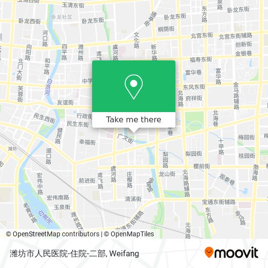 潍坊市人民医院-住院-二部 map