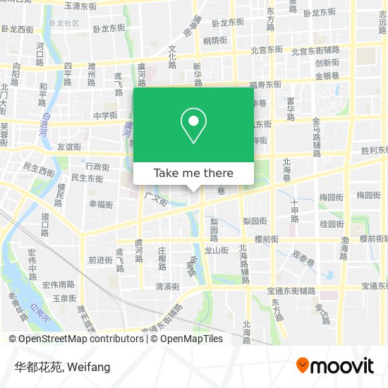 华都花苑 map