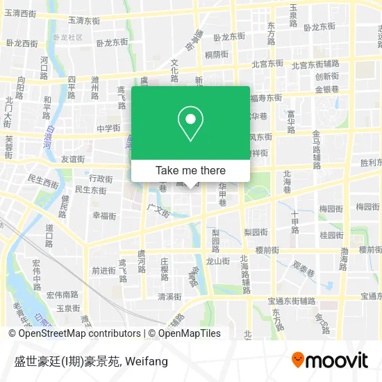 盛世豪廷(I期)豪景苑 map