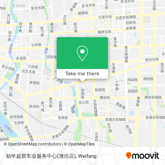 柏年超群车业服务中心(潍坊店) map
