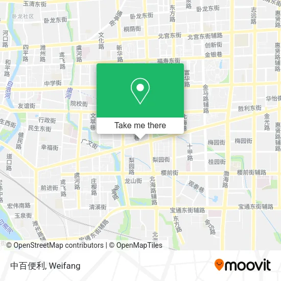 中百便利 map