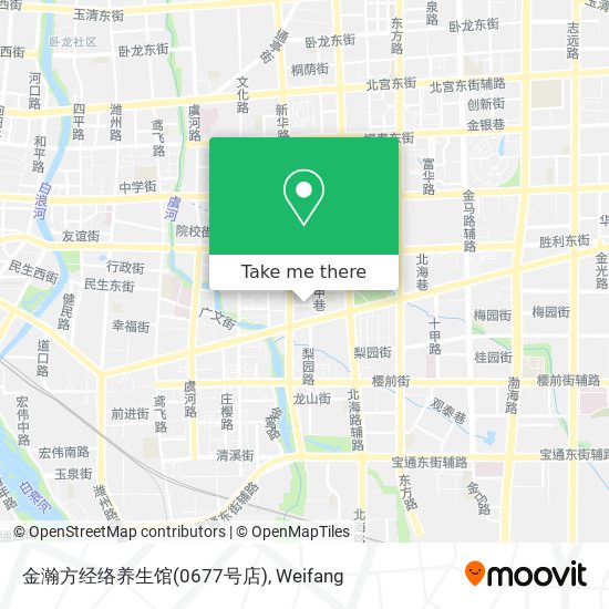 金瀚方经络养生馆(0677号店) map