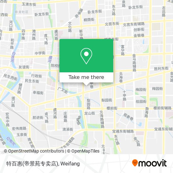 特百惠(帝景苑专卖店) map